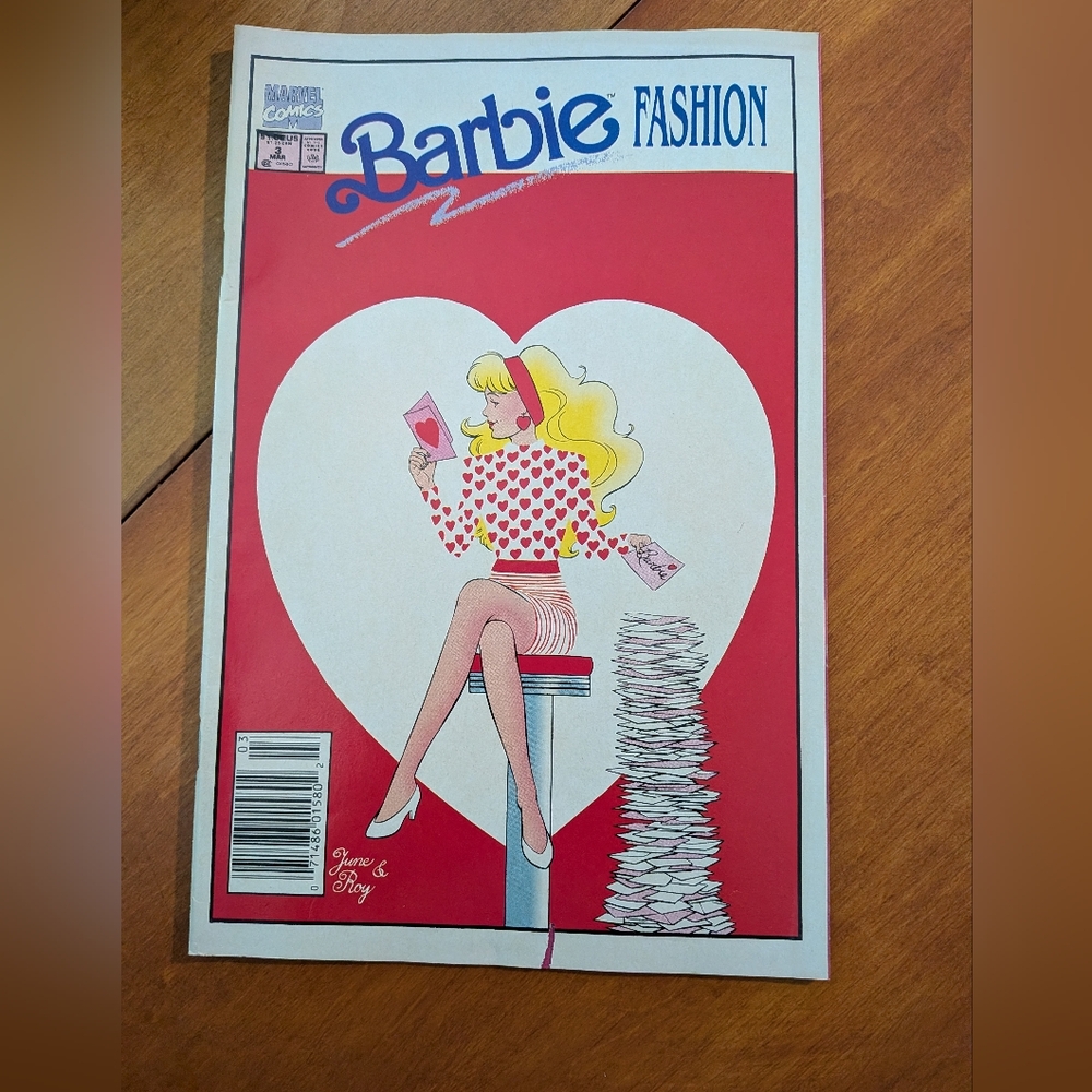 Barbie Fashion Comic #3 Marvel, 1991, Ungraded